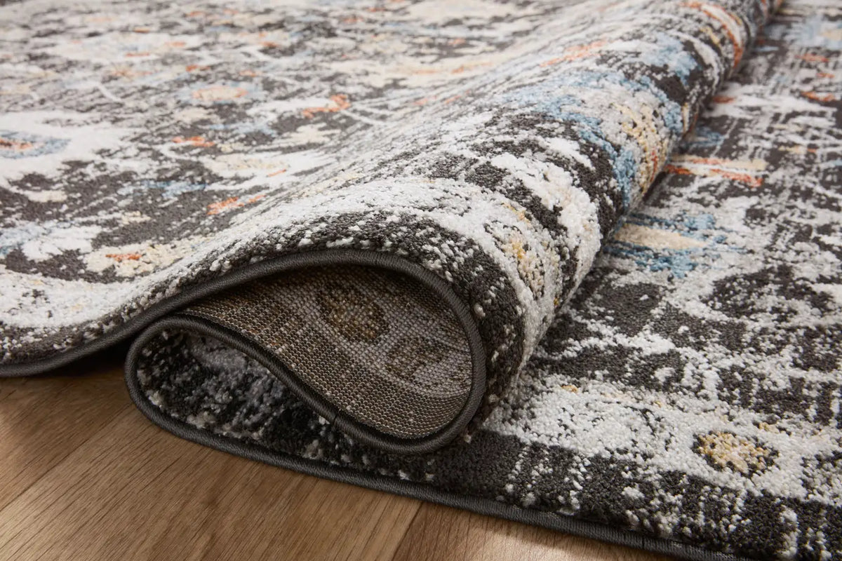 Loloi Odette Odt-04 Charcoal/Multi Rug - pile height