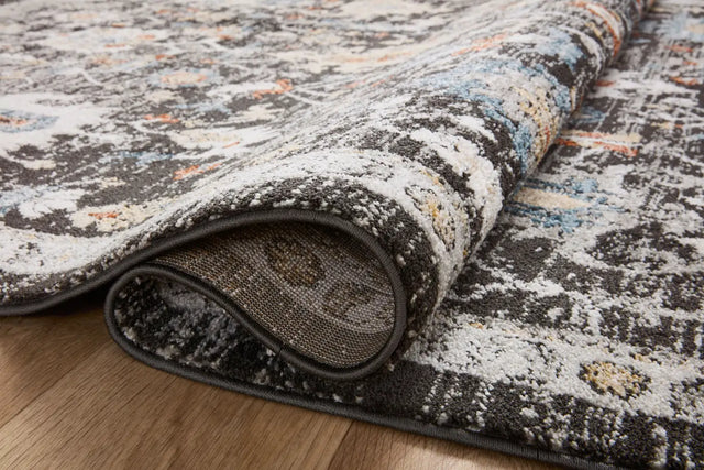 Loloi Odette Odt-04 Charcoal/Multi Rug - pile height