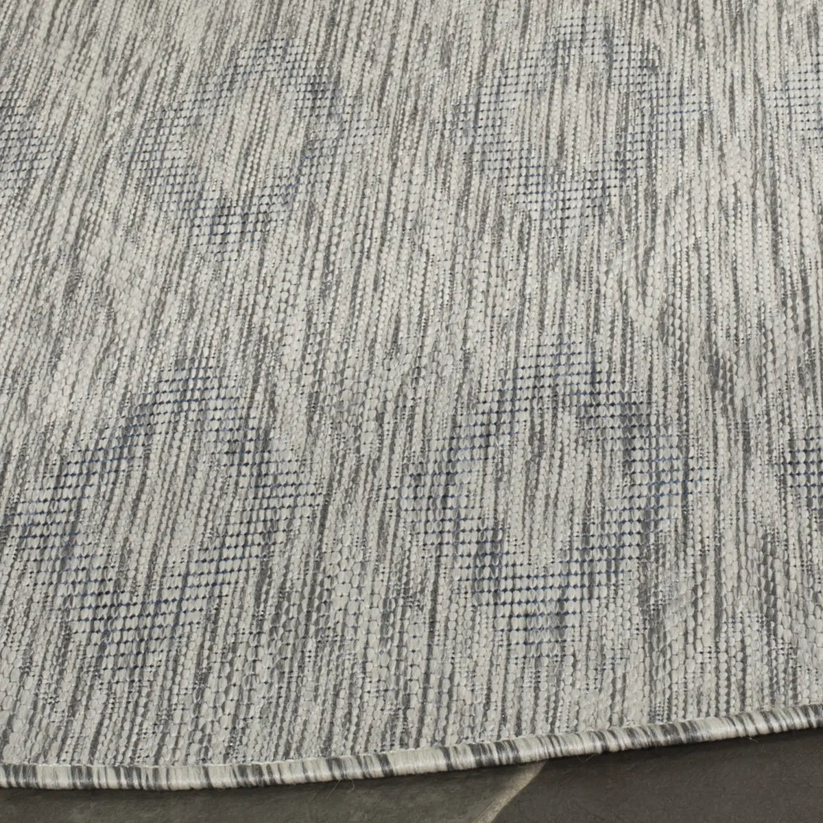 Safavieh Courtyard 5'-3" x 5'-3" Rug in Grey / Grey
