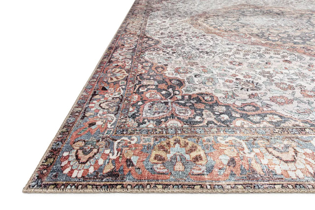 Loloi Wynter Wyn-01 Red/Multi Rugs - rug corner