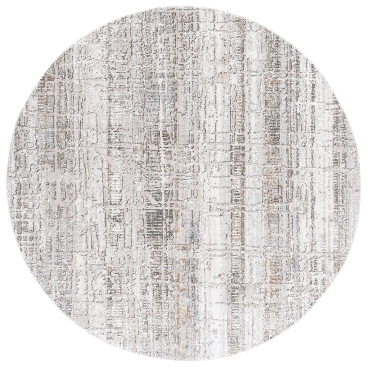 Safavieh Princeton 6'-7" x 6'-7" Rug in Ivory / Grey
