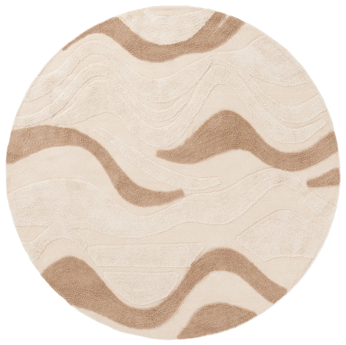 Safavieh Vermont 6'-0" x 6'-0" Rug in Ivory / Beige