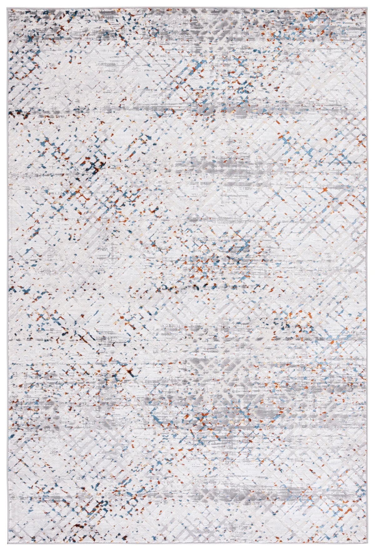Safavieh Amelia 4'-5" x 6'-5" Rug in Grey / Light Grey