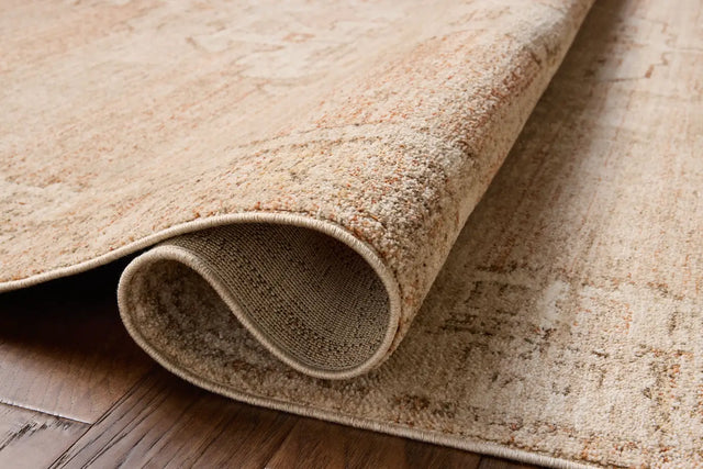 Chris Loves Julia x Loloi Palma PLM-02 Spice / Natural Rug - pile height