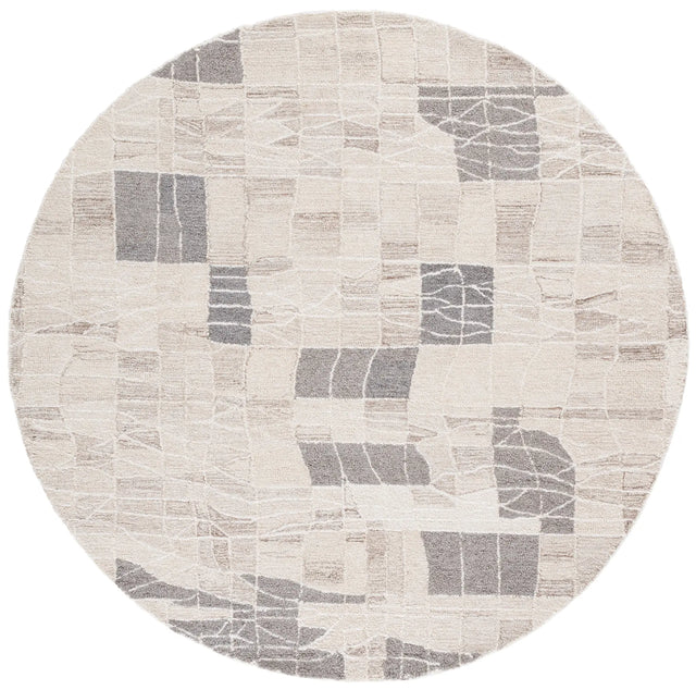 Safavieh Pine 6'-0" x 6'-0" Rug in Ivory / Light Brown