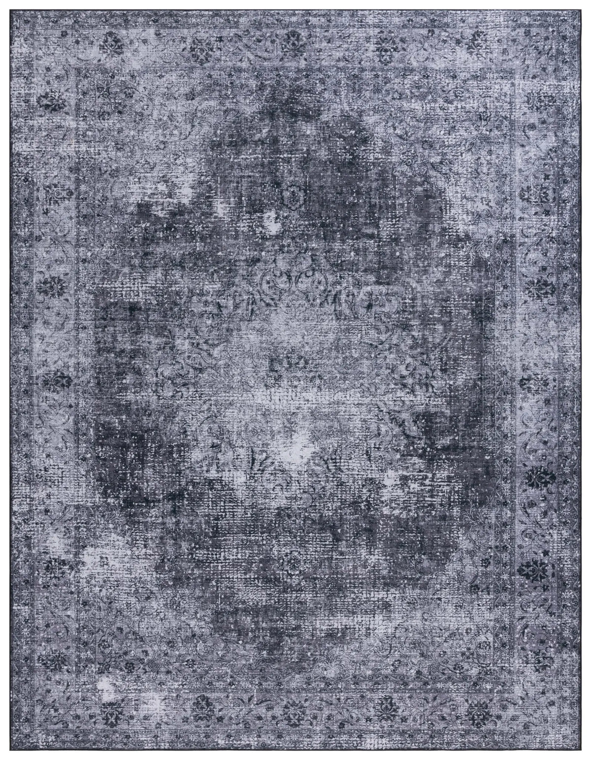 Safavieh Tucson 10'-0" x 14'-0" Rug in Black / Grey