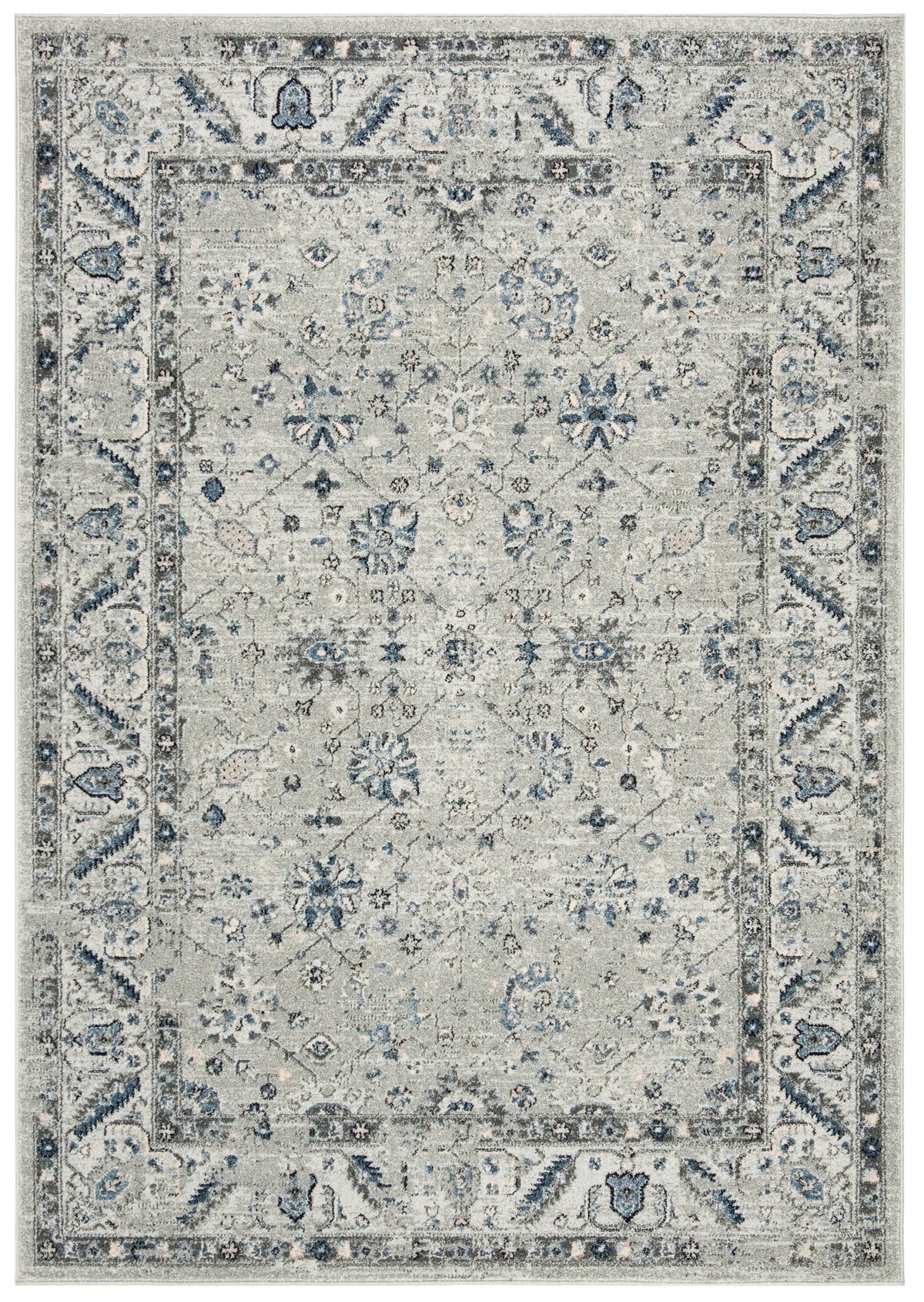 Safavieh Charleston 4'-0" x 6'-0" Rug in Grey / Dark Grey