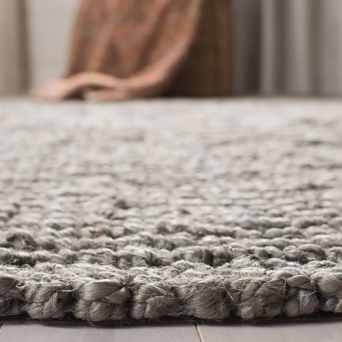 Safavieh Natural Fiber 5'-0" x 8'-0" Rug in Light Grey