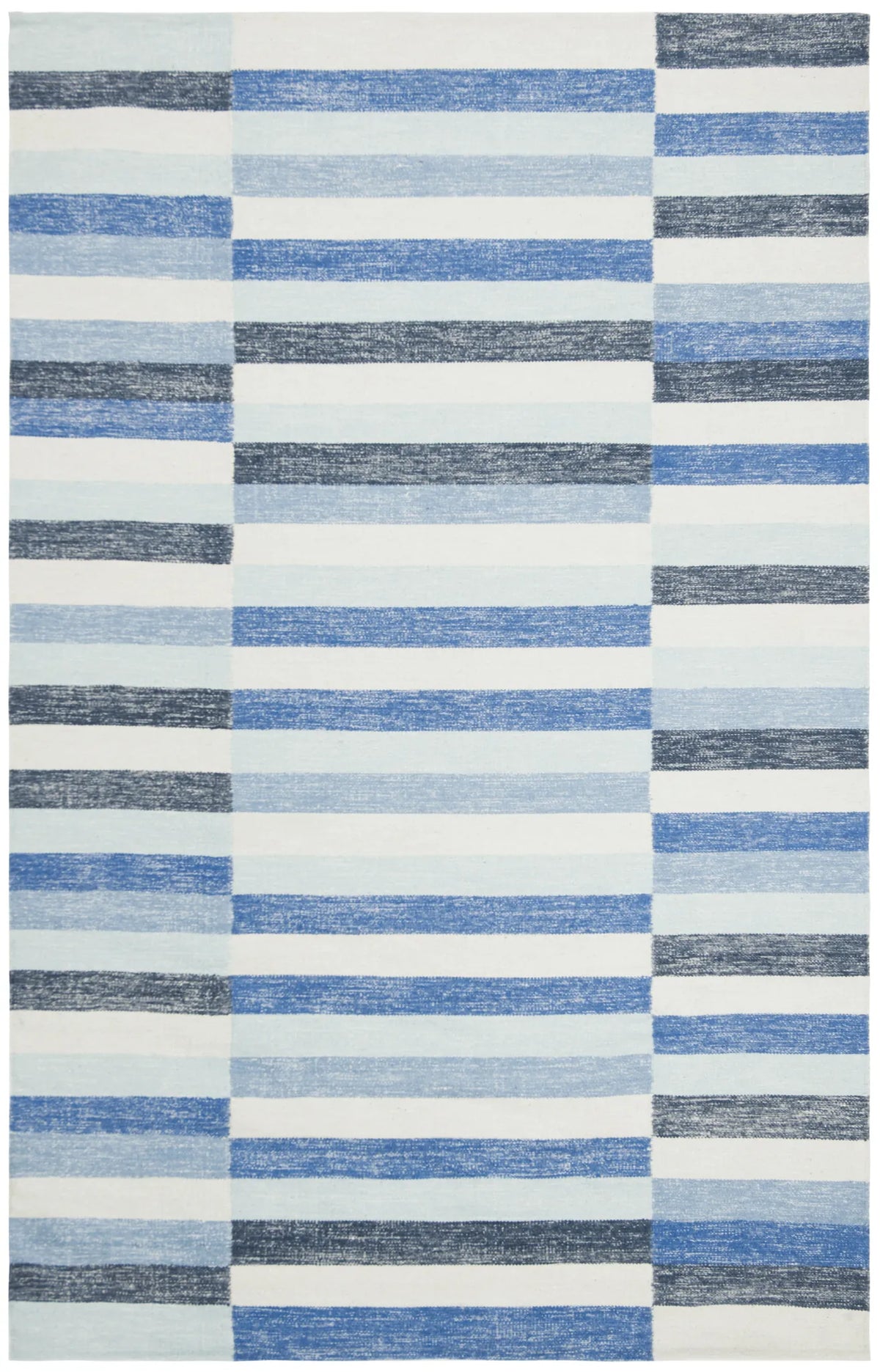 Safavieh Striped Kilim 5'-0" x 8'-0" Rug in Blue