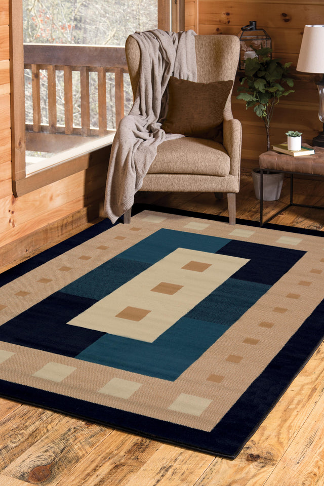 United Weavers Manhattan Times Square Navy (940-36864) Rugs