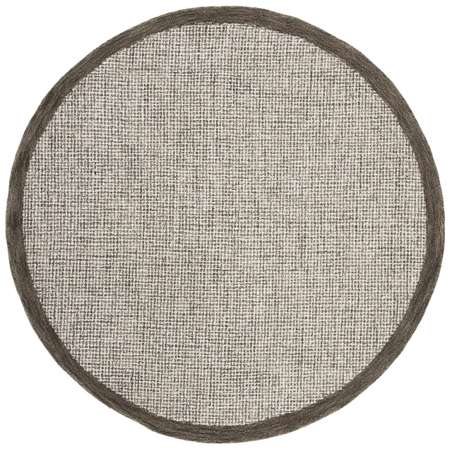 Safavieh Abstract 6'-0" x 6'-0" Rug in Brown / Ivory