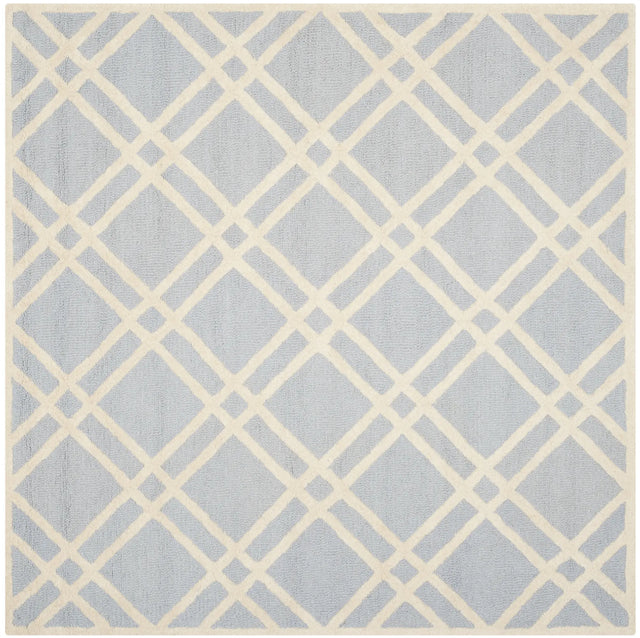 Safavieh Cambridge 6'-0" x 6'-0" Rug in Light Blue / Ivory