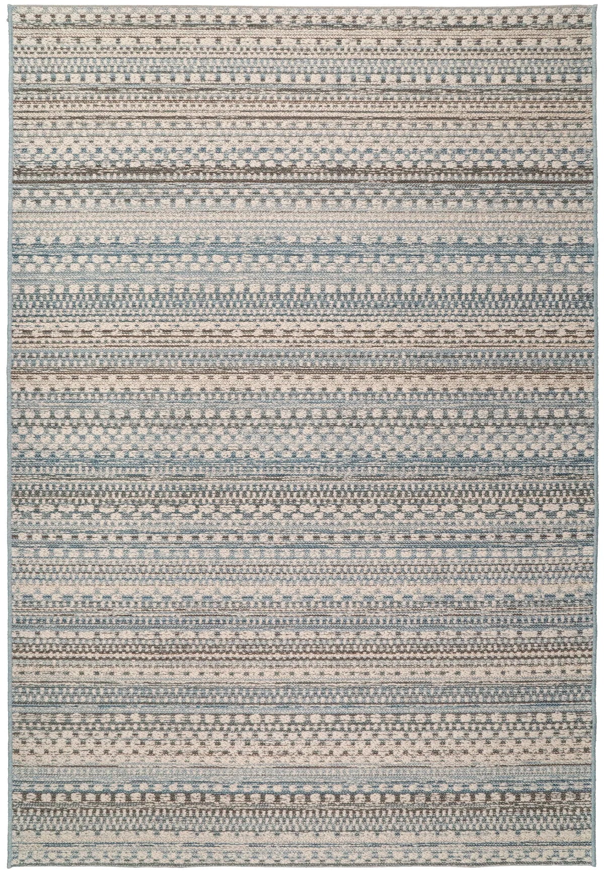Dynamic Rugs Brighton 8570 Beige / Blue Rugs - Rectangular