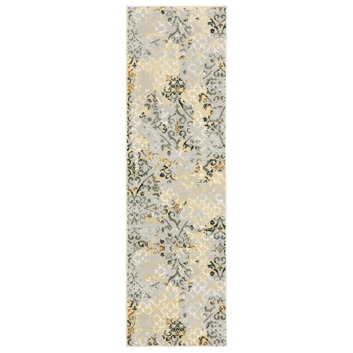 Oriental Weavers Sphinx Bowen 108W Grey / Gold Rugs - runner