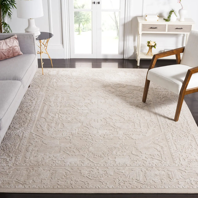 Safavieh Reflection 10'-0" x 14'-0" Rug in Creme / Ivory