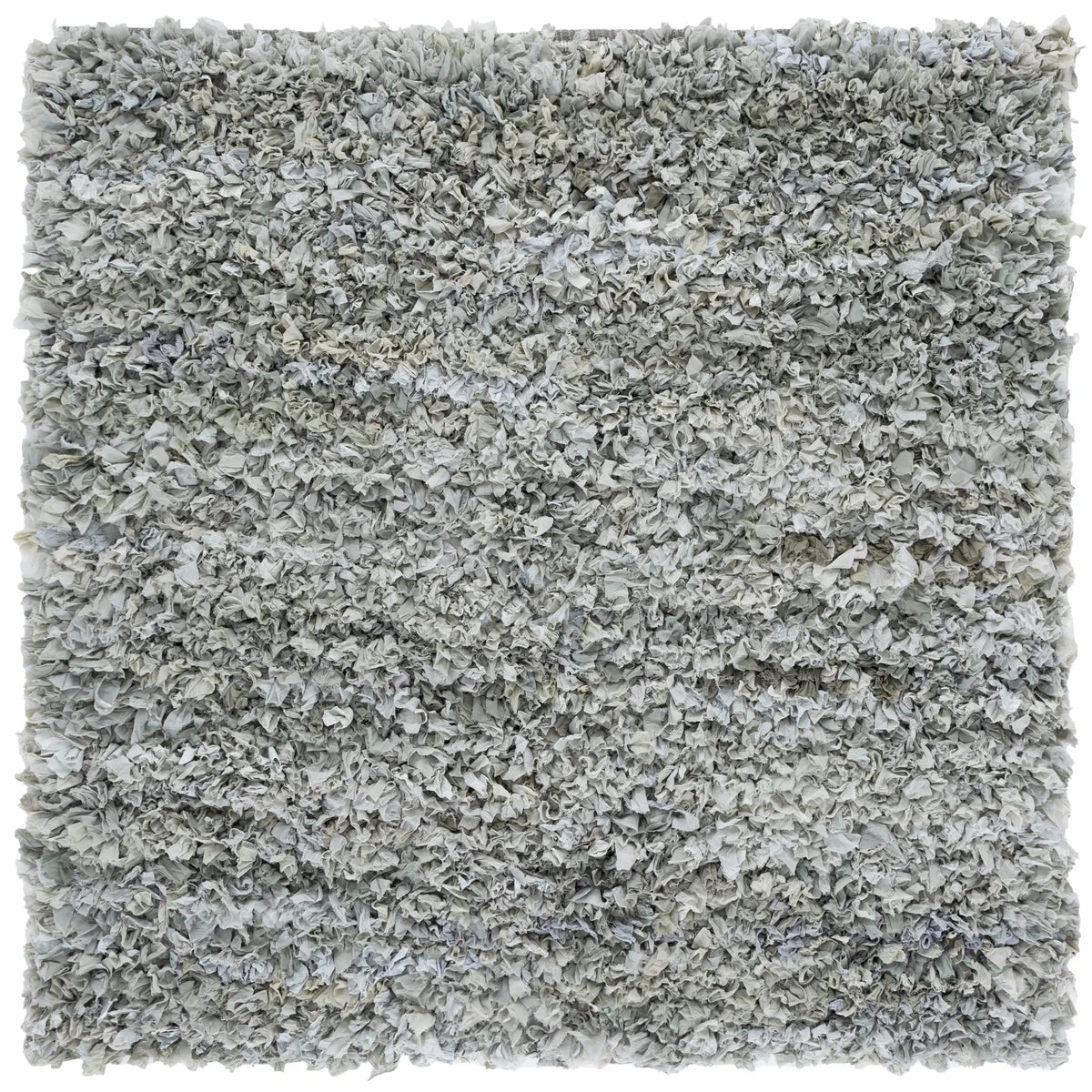 Safavieh Rio Shag 6'-0" x 6'-0" Rug in Light Green