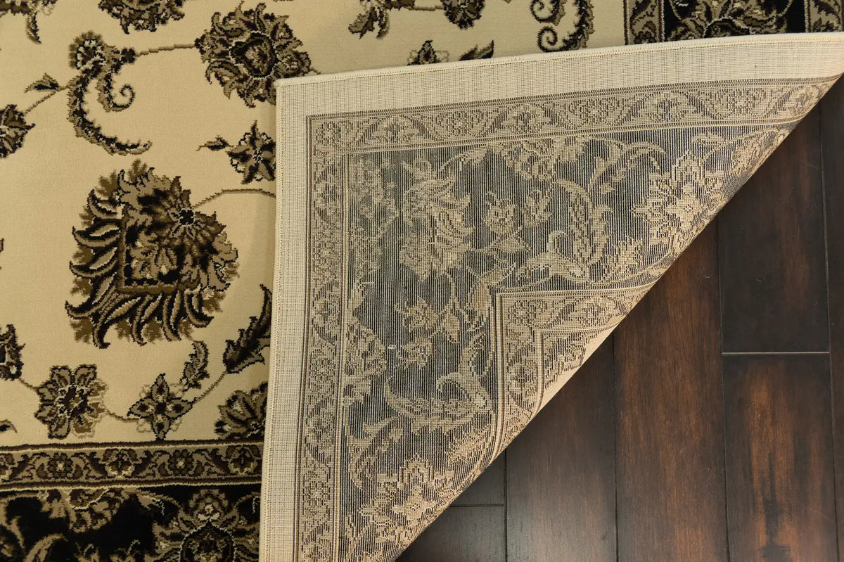 Dynamic Rugs Legacy 58020 Cream / Brown Rugs - Corner