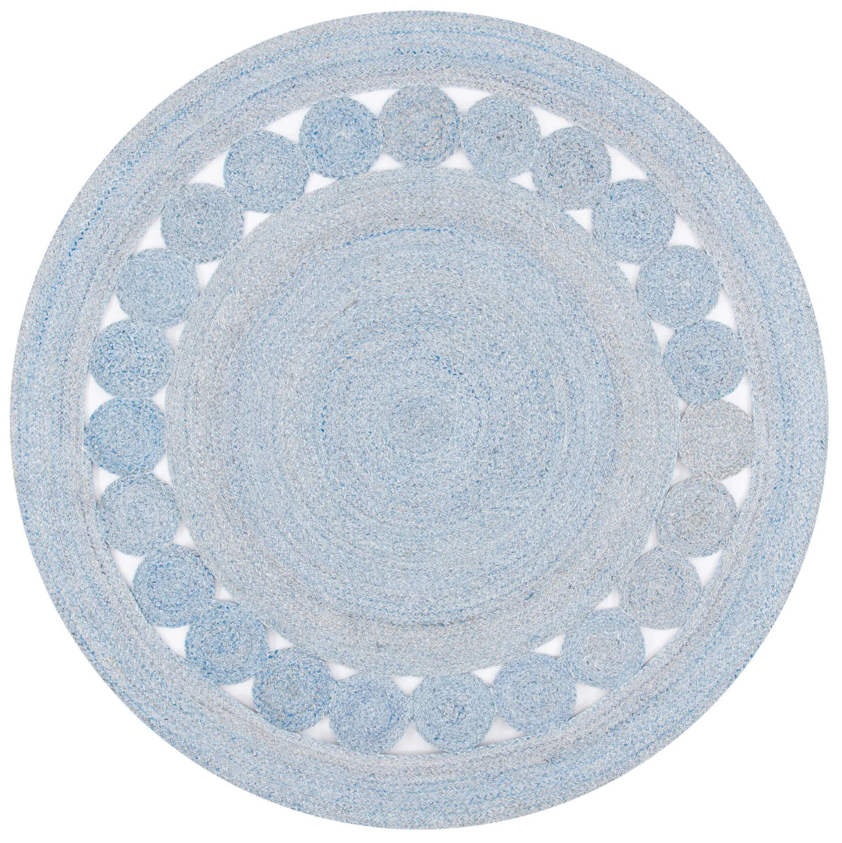Safavieh Cape Cod 5'-0" x 5'-0" Rug in Blue