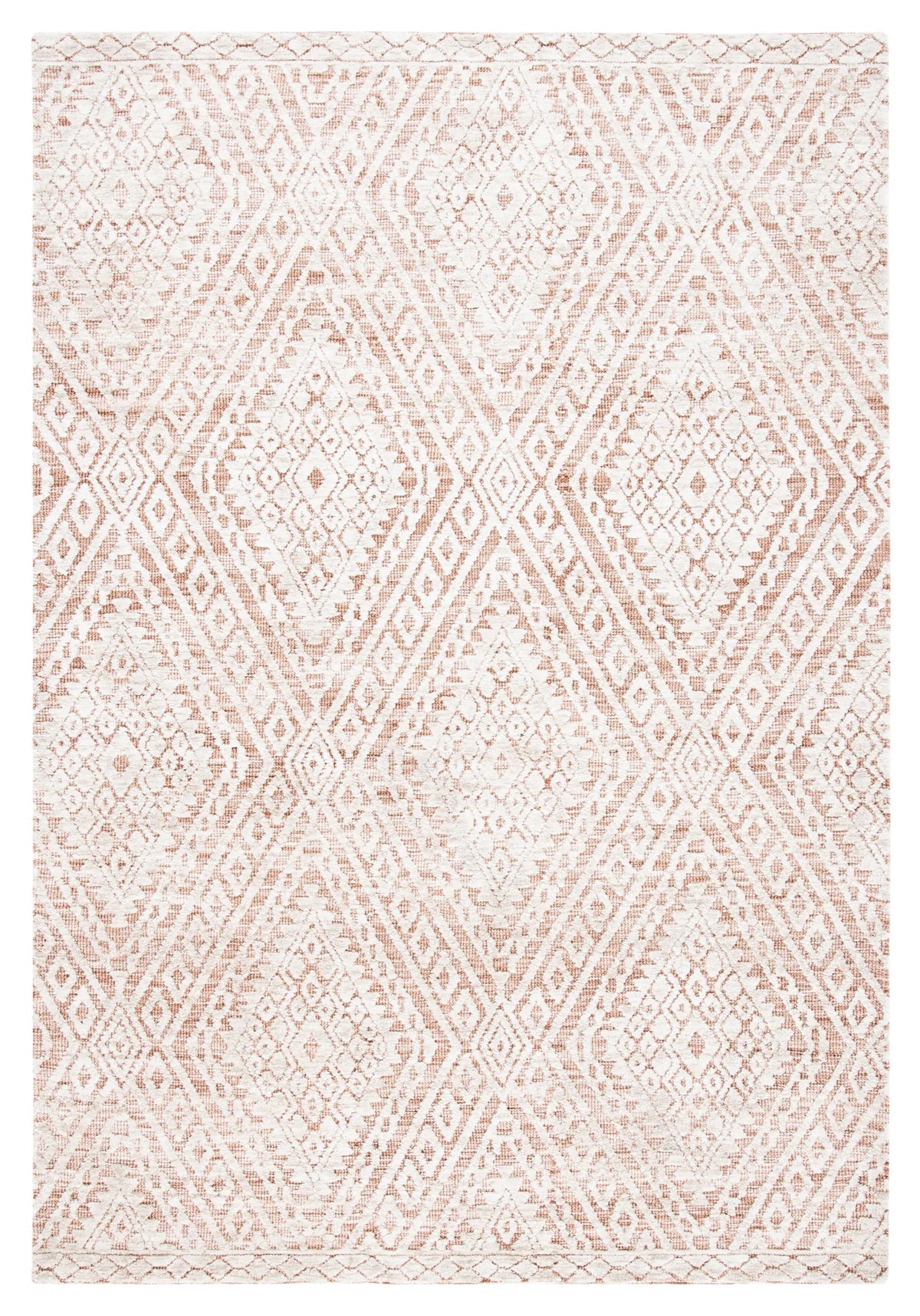 Safavieh Roslyn 4'-0" x 6'-0" Rug in Rust / Beige
