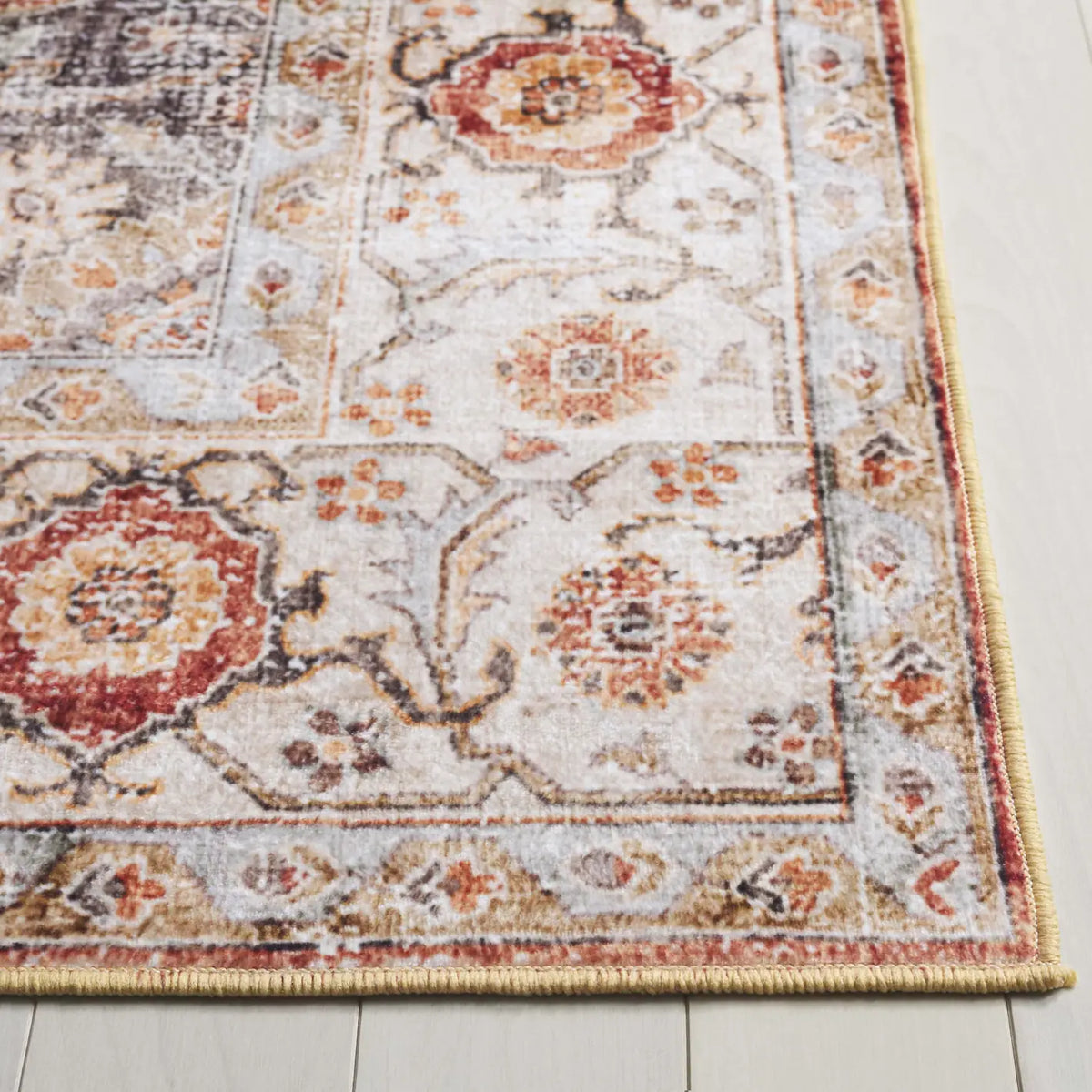 Safavieh Arizona 4'-0" x 6'-0" Rug in Beige / Rust