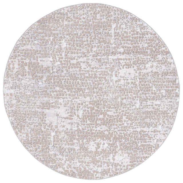 Safavieh Amelia 6'-7" x 6'-7" Rug in Beige / Grey