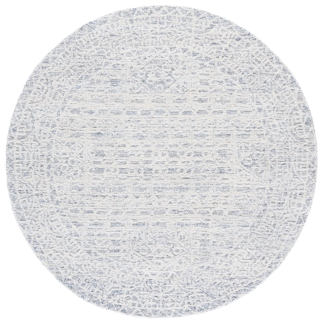 Safavieh Ebony 6'-0" x 6'-0" Rug in Ivory / Grey