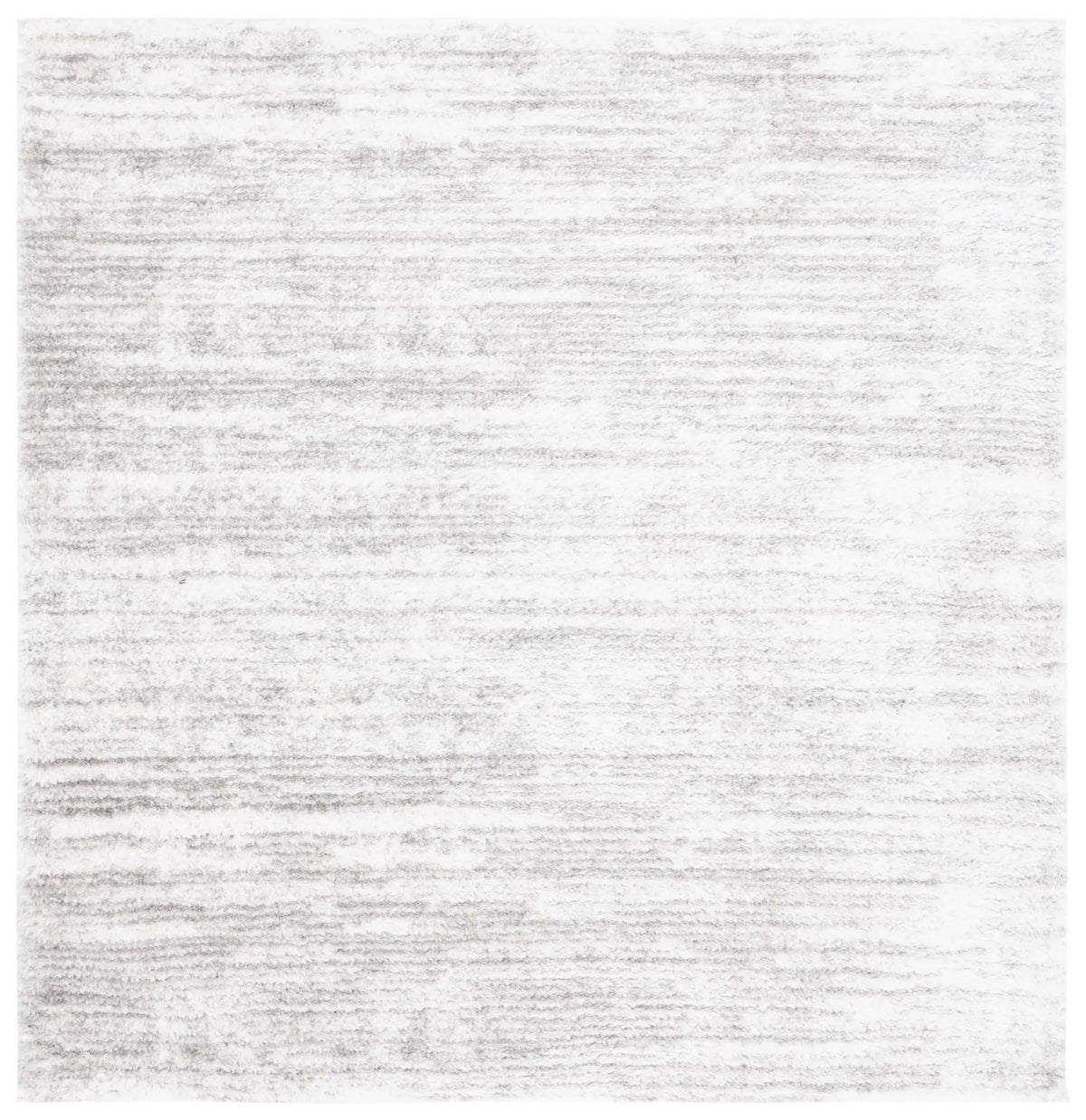 Safavieh Tahoe Shag 6'-7" x 6'-7" Rug in Ivory / Grey