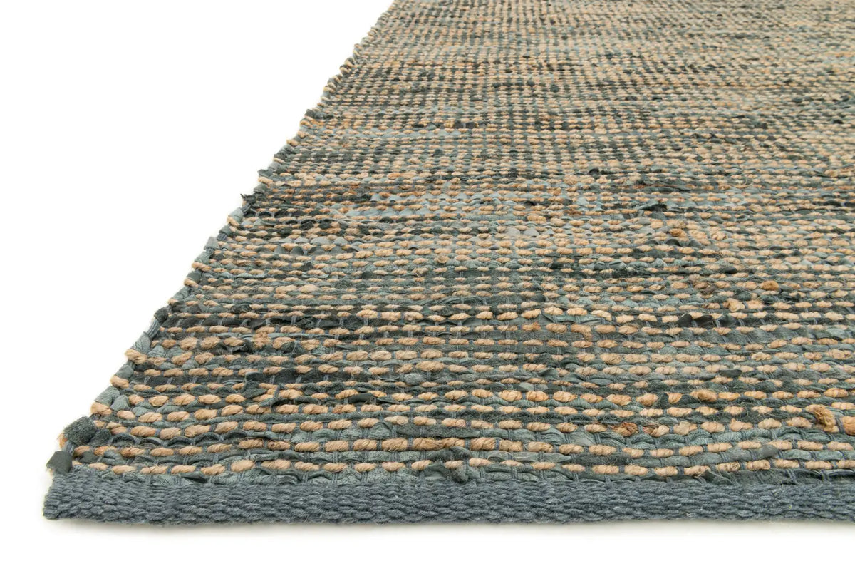 Loloi Edge ED-01 Grey Rugs - rug corner