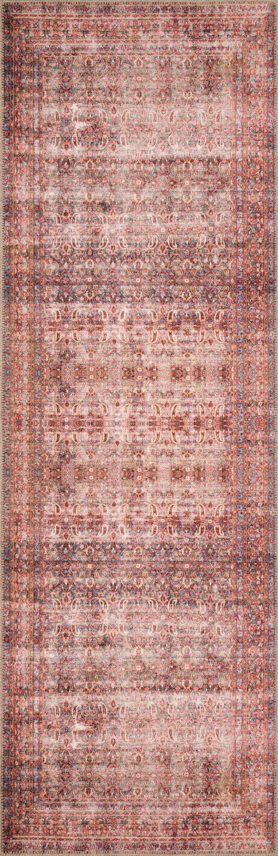 Loloi Loren Lq-05 Eggplant / Crimson Rugs - runner flat