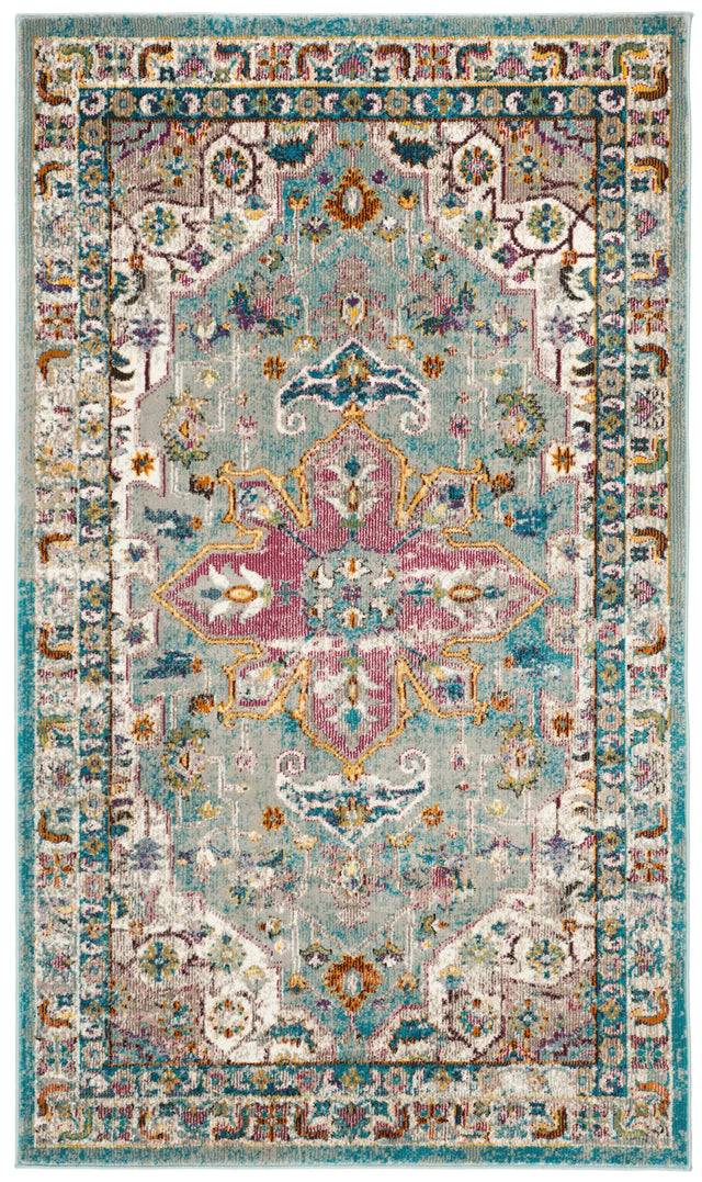 Safavieh Aria 3'-0" x 5'-0" Rug in Green / Creme