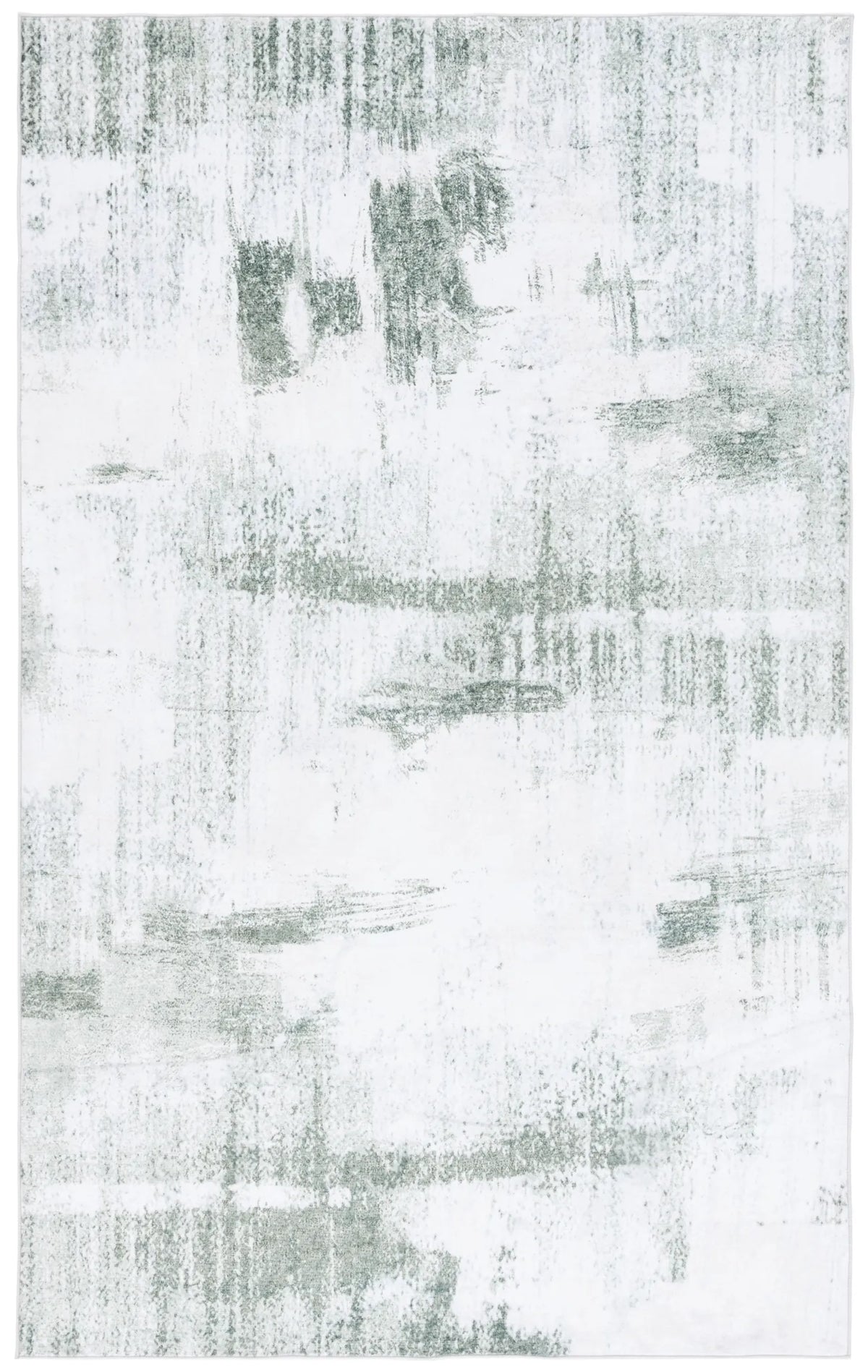 Safavieh Santa Monica 4'-0" x 6'-0" Rug in Ivory / Green