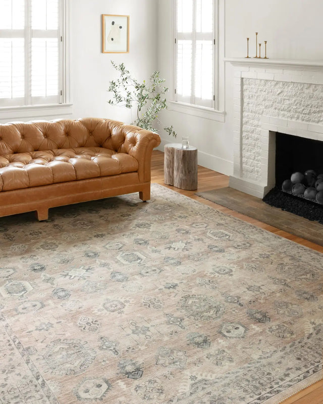 Loloi Hathaway Hth-03 Java/Multi Rugs - room scene 1