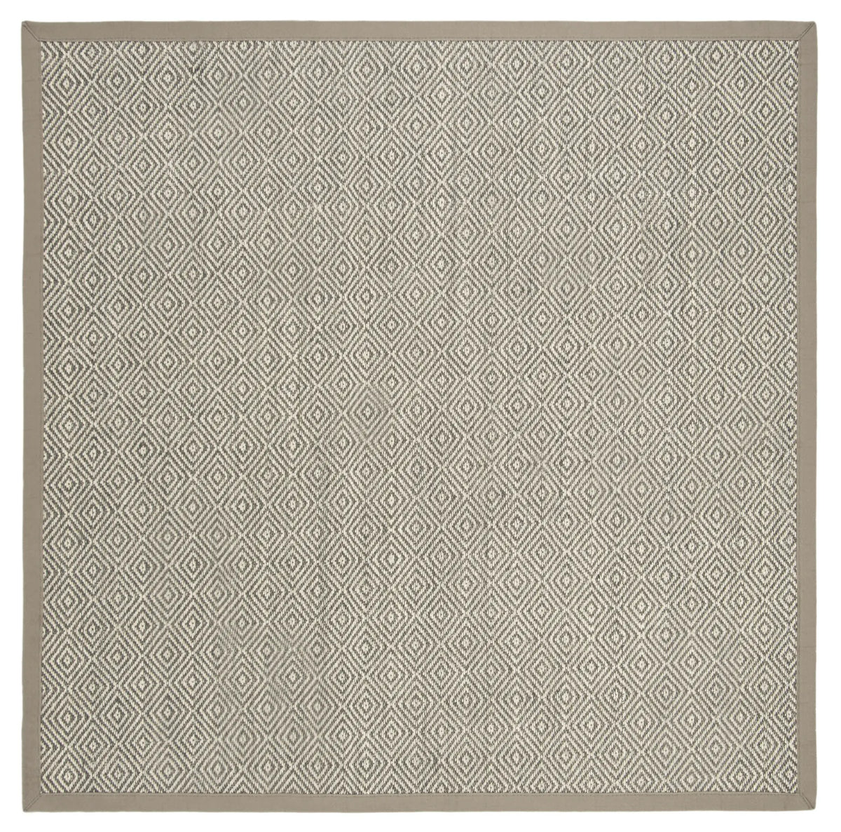 Safavieh Natural Fiber 6'-0" x 6'-0" Rug in Natural / Taupe