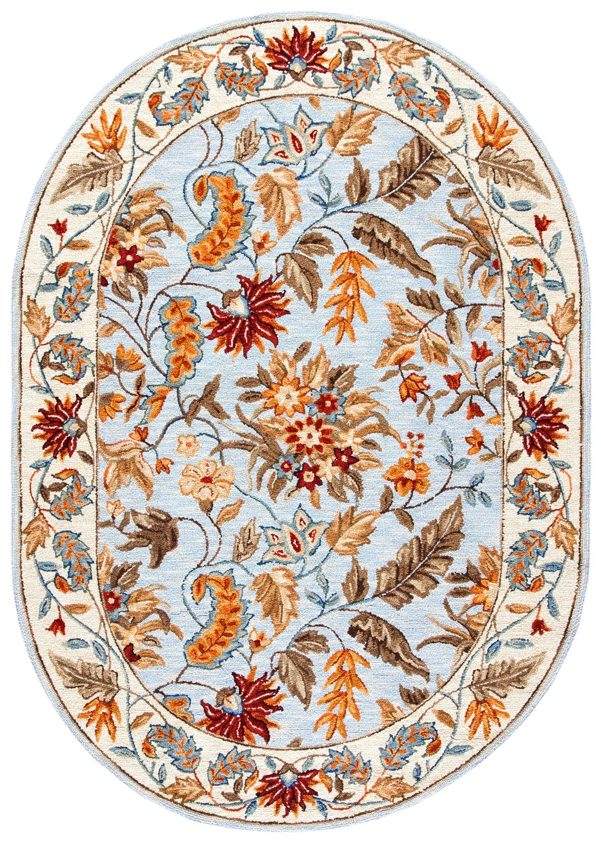 Safavieh Chelsea 4'-6" x 6'-6" Rug in Light Blue