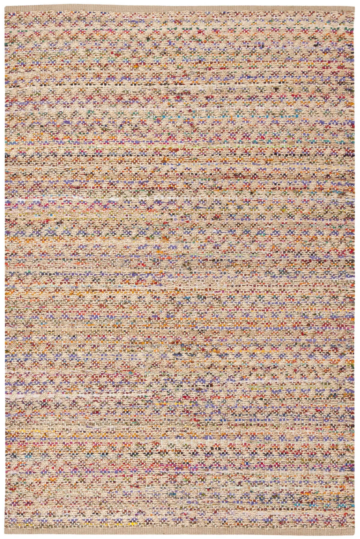 Safavieh Cape Cod 4'-0" x 6'-0" Rug in Red / Natural