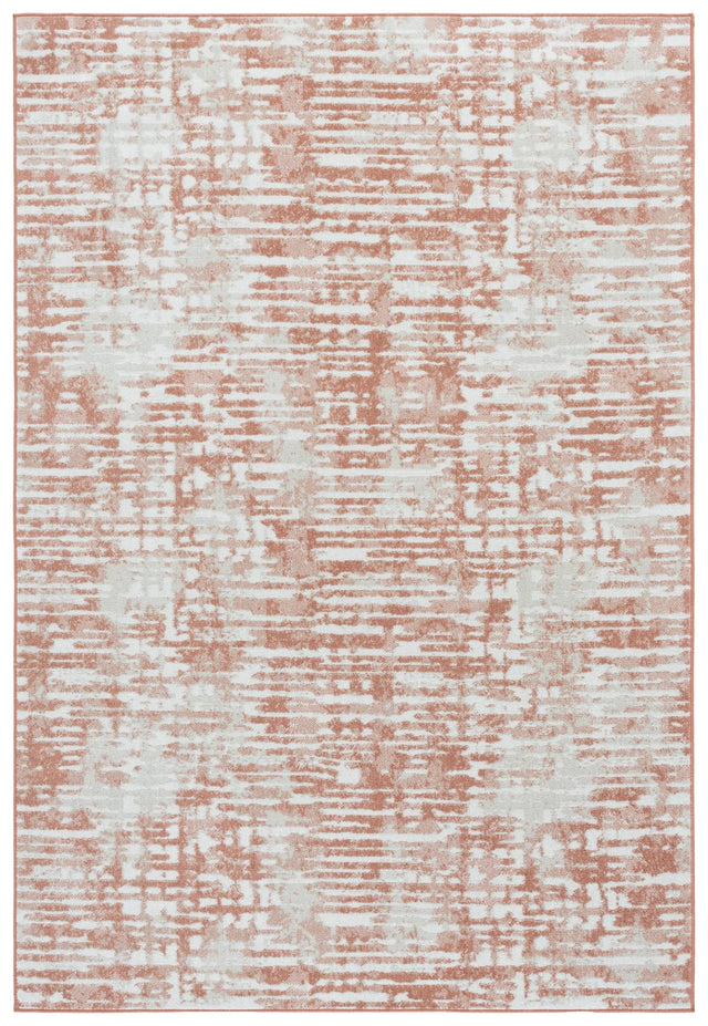 Safavieh Bayside 4'-0" x 6'-0" Rug in Ivory / Orange Beige