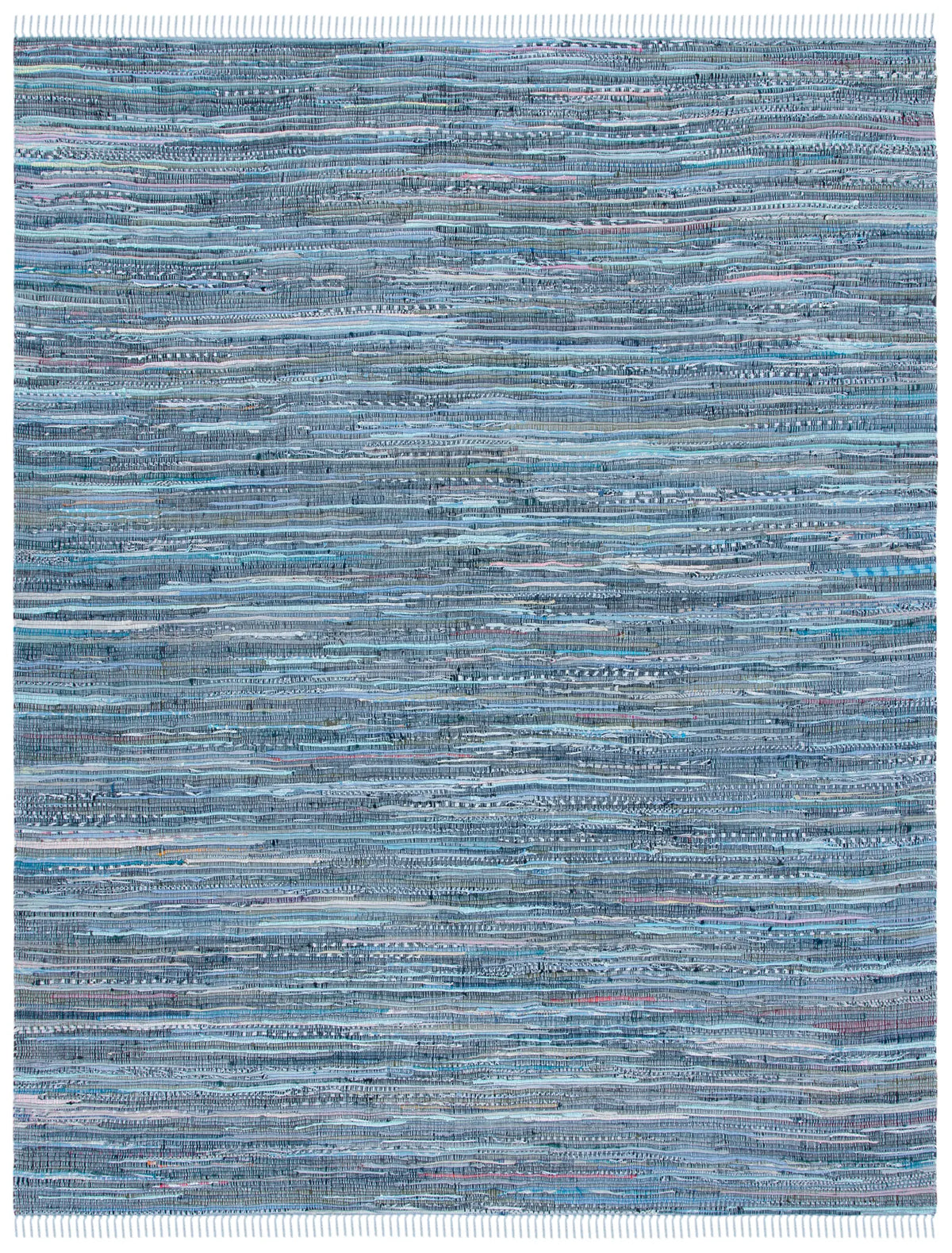 Safavieh Rag Rug 10'-0" x 14'-0" Rug in Blue / Multi