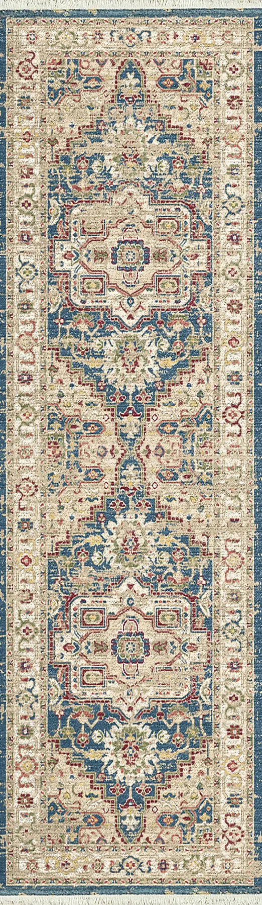 Dynamic Rugs Juno 6882 Navy/Red Rugs - Runner