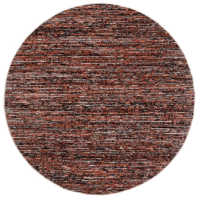 Safavieh Cape Cod 6'-0" x 6'-0" Rug in Orange / Black