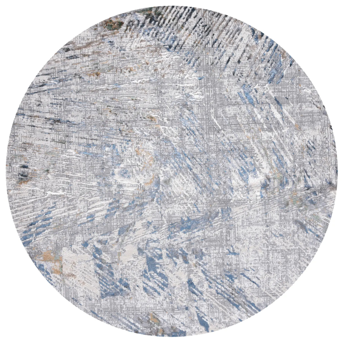 Safavieh Bel Air 6'-7" x 6'-7" Rug in Grey / Blue