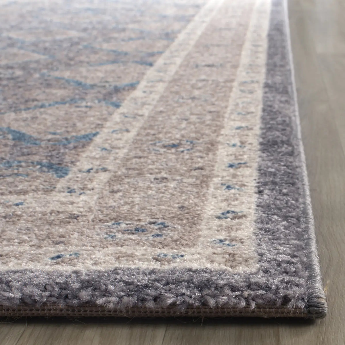 Safavieh Sofia 2'-2" x 10'-0" Rug in Light Grey / Beige
