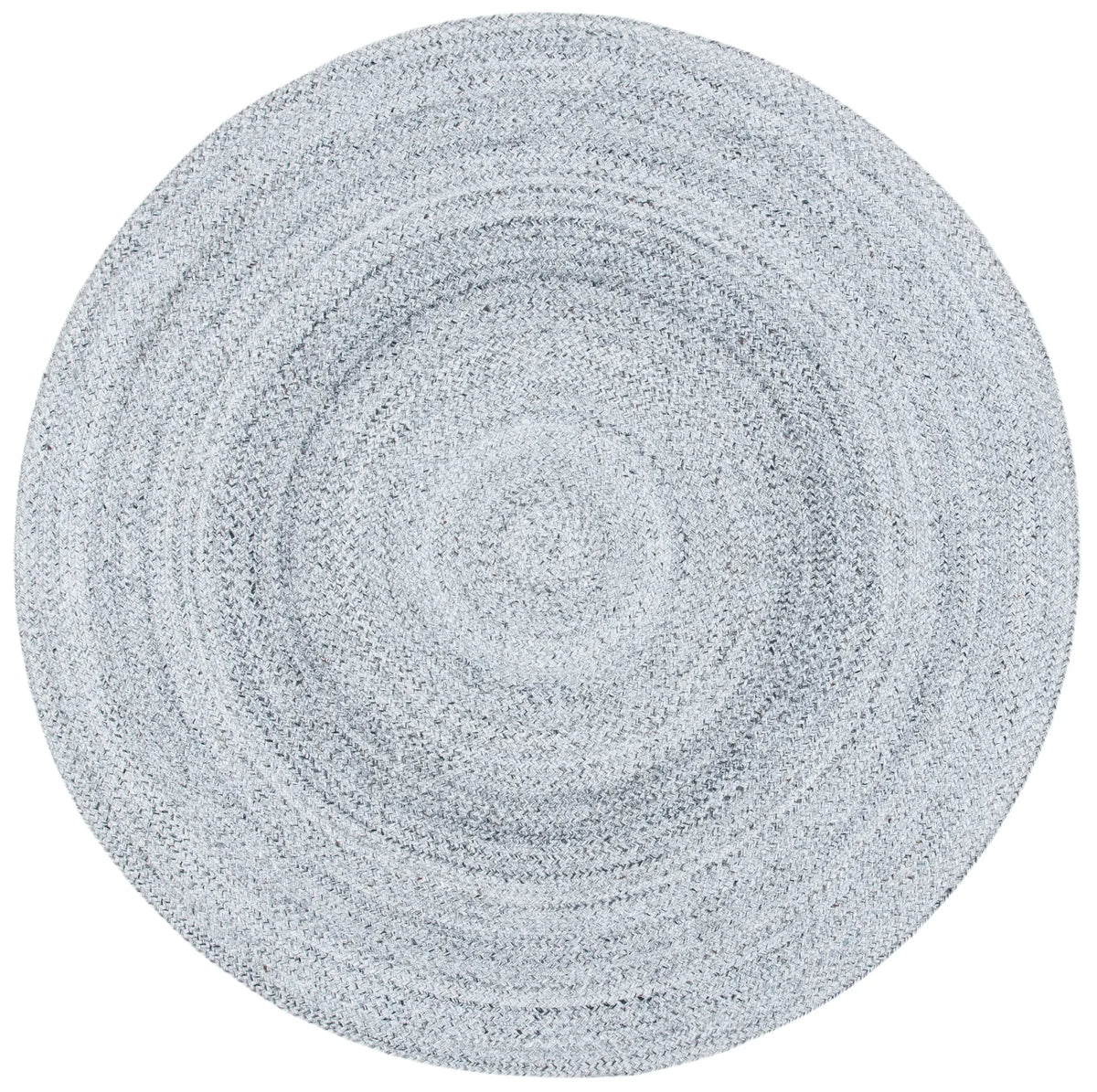 Safavieh Braided 6'-0" x 6'-0" Rug in Silver