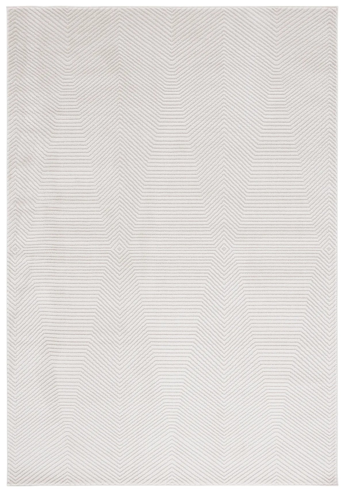Safavieh Carter 4'-0" x 6'-0" Rug in Ivory / Taupe
