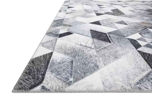 Loloi Maddox Mad-03 Grey / Ivory Rugs - rug corner