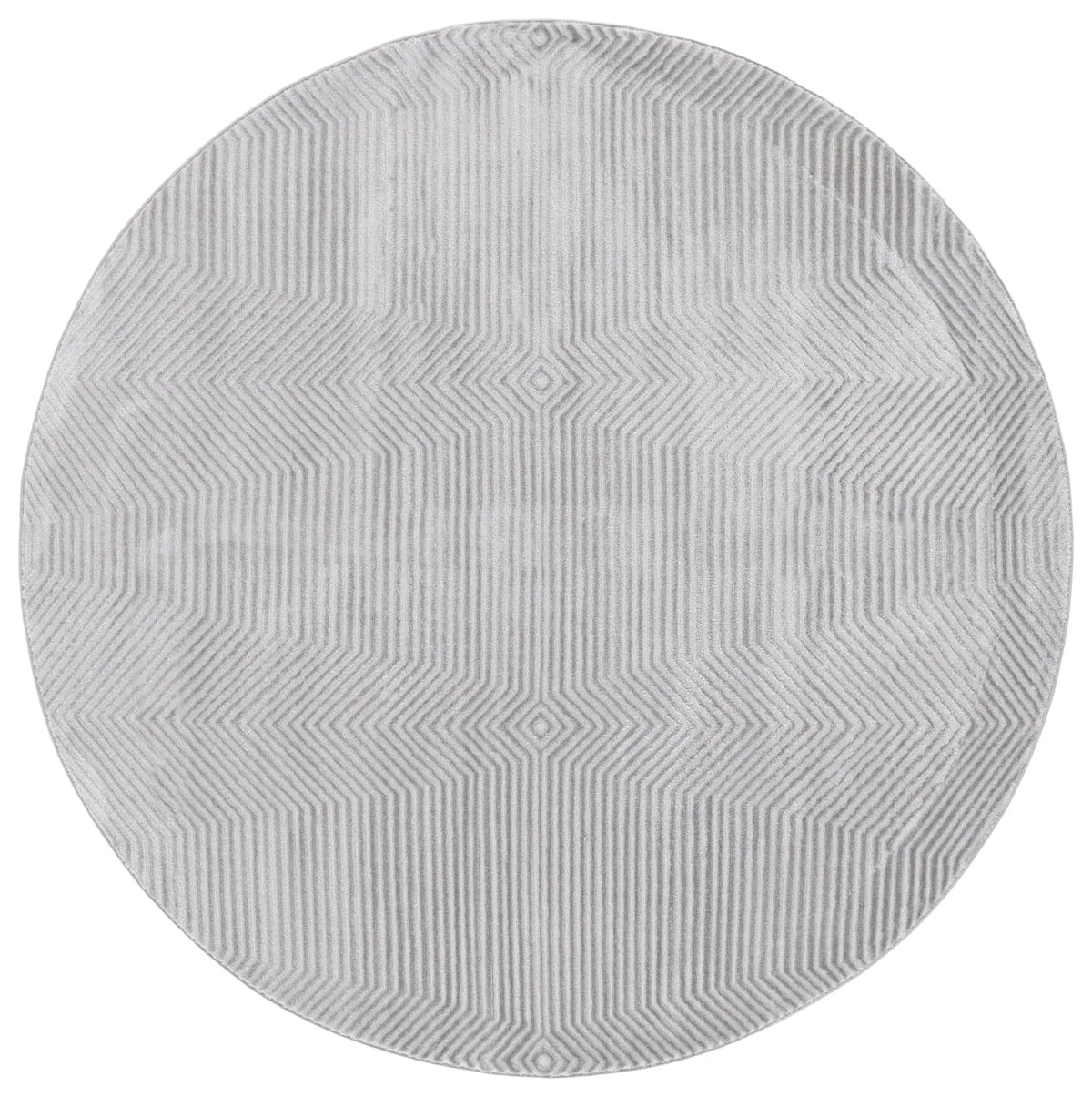 Safavieh Carter 6'-7" x 6'-7" Rug in Grey / Light Grey