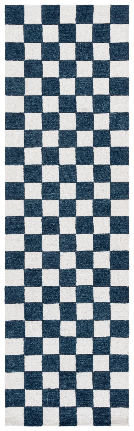 Safavieh Ebony 2'-3" x 8'-0" Rug in Blue / Ivory