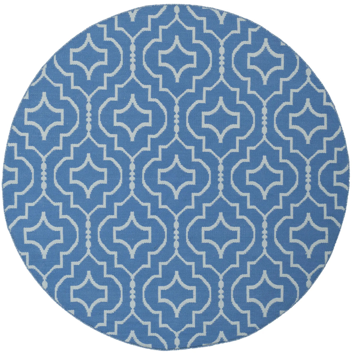 Safavieh Montauk 6'-0" x 6'-0" Rug in Blue / Ivory
