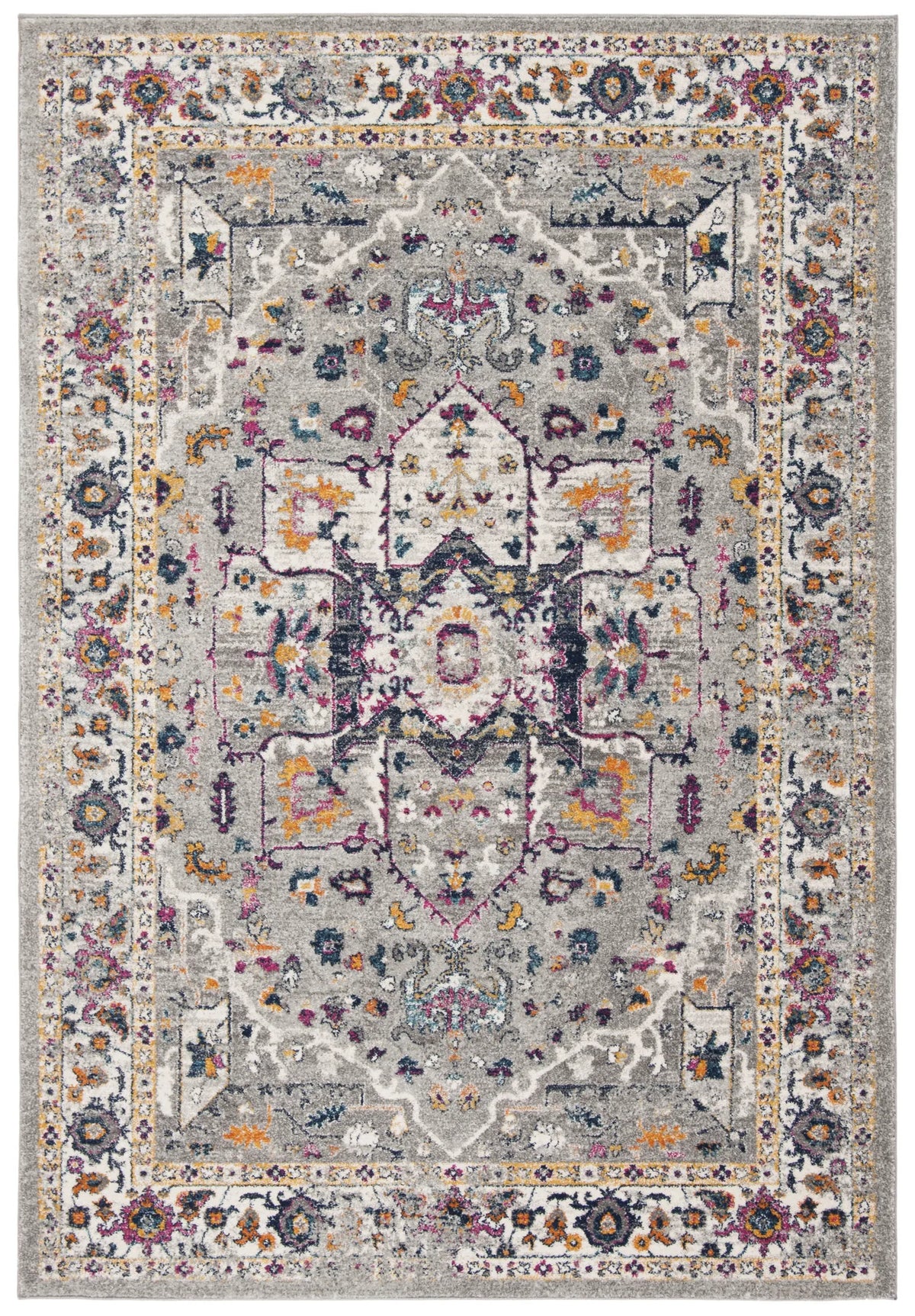 Safavieh Evoke 4'-0" x 6'-0" Rug in Grey / Grey
