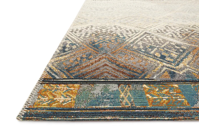 Loloi Mika Mik-02 Ivory / Mediterranean Rugs - rug corner