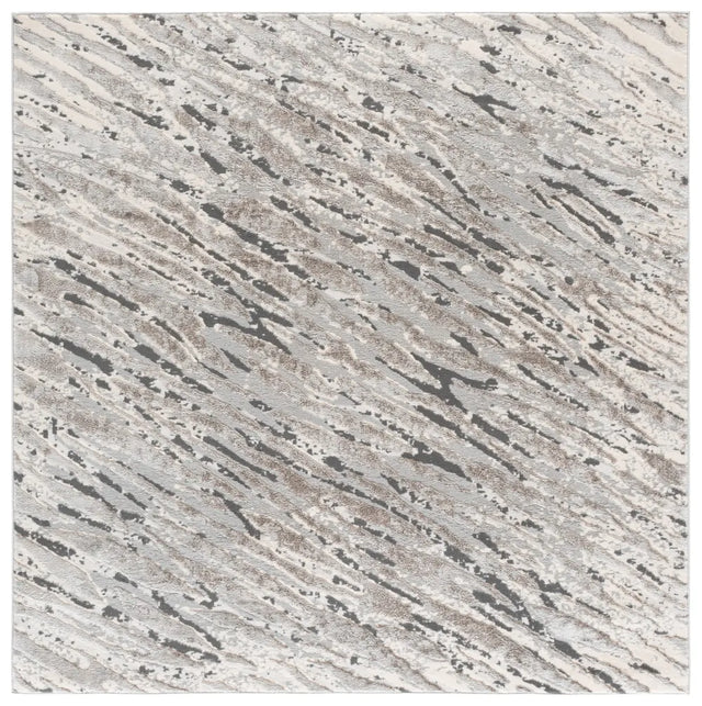 Safavieh Pearl 6'-7" x 6'-7" Rug in Grey / Taupe